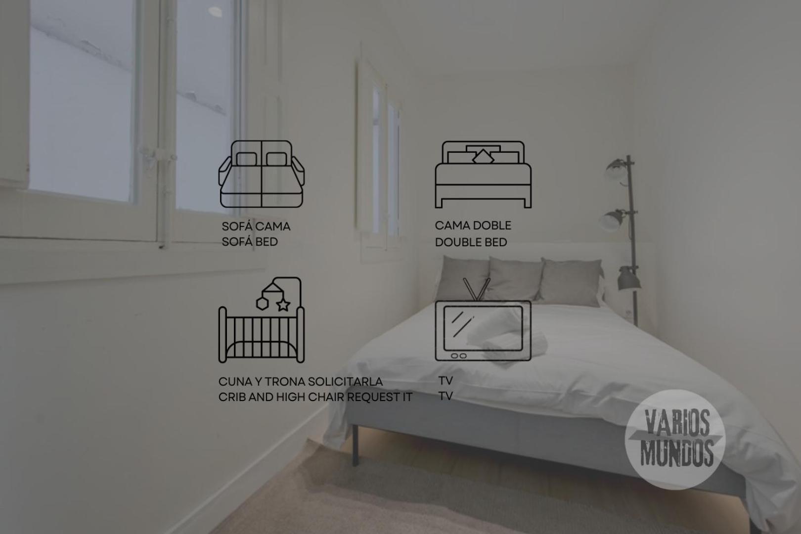 Ferienwohnung Nuevo Apt Para 7 Pax En Malasana - Gran Via E1 Madrid Exterior foto